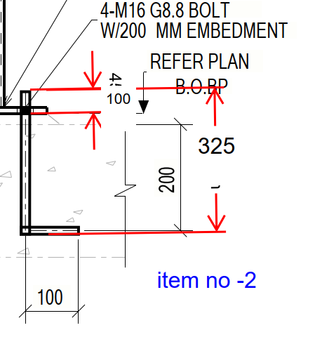 [20521W] M16 X 325MM (T:100MM) X 108MM HDG G8.8 L-ANCHOR C/W 1N&1W - LS - 06/06/22