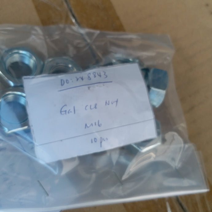 [K18023] M16 Galv Class 8 Hex Nut