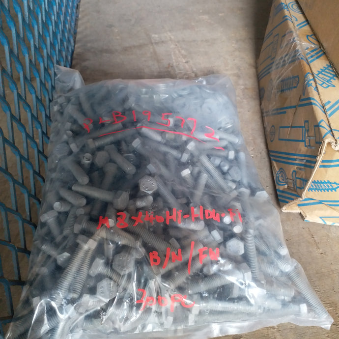 [K18023] M8 X 40 HDG G8.8 1B1N1W
