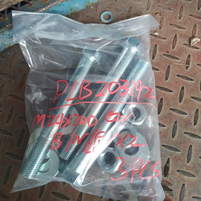( 20525C)M24 X 200 Galv G8.8 1B1N2W/ CENTRAL ENGINEERING/ 8-4-22