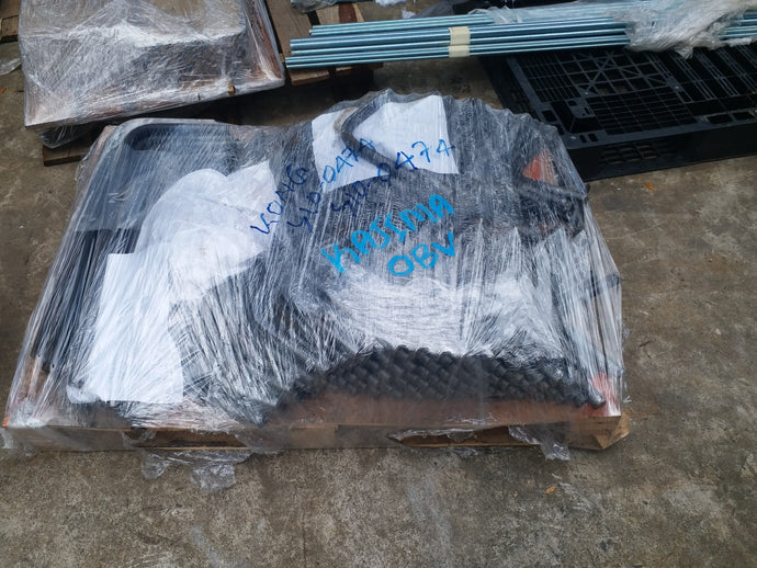 [K17027] M24 X 195MM (T:95MM) X 200MM GR8.8 L-ANCHOR BOLT C/W 1PC CLASS 8 HEX NUT, 1PC F436 FW - PLAIN/UNCOATED (27BN_AB-5)