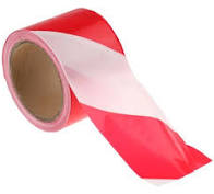Red / White Safety Tape