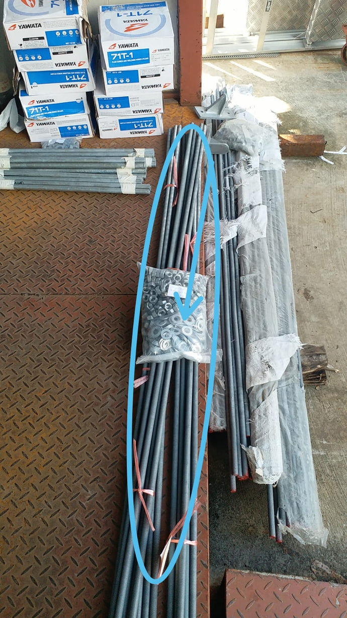 [K18023]M16 X 2000 HDG Full Threaded Rod