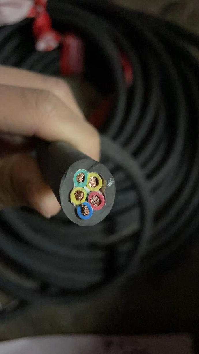 Neoprene Cable 5 core 2.5mm ($2.38 per meter)