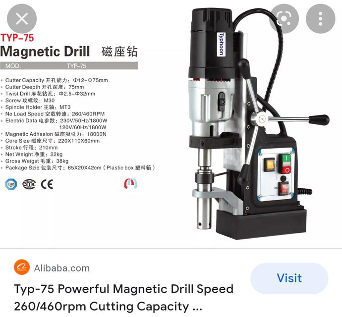 Magnetic Drill TYP75 (Returned)