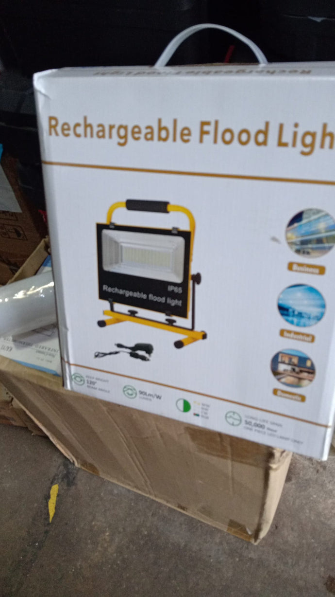 [20420C] Rechargeable Flood Light 200W / De Feng / 07-10-22
