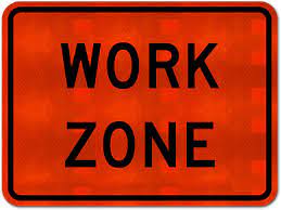 Signboard: Workzone